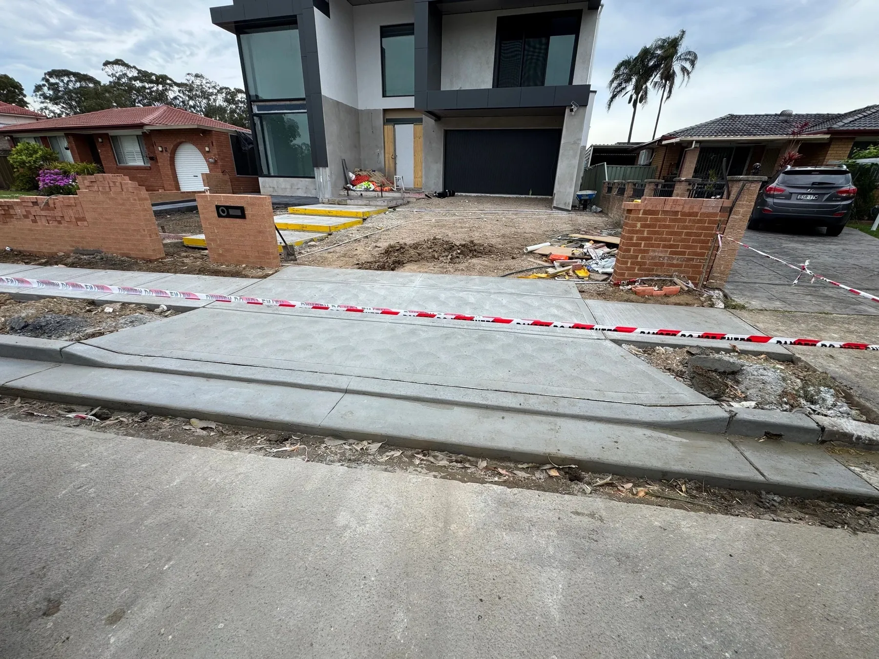 Council Crossover, Footpath and Kerb & Gutter in Bossley Park, NSW