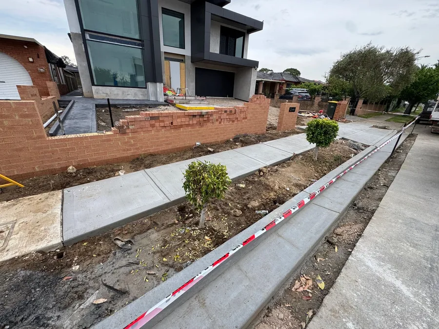 Council Footpath and Kerb & Gutter in Bossley Park, NSW