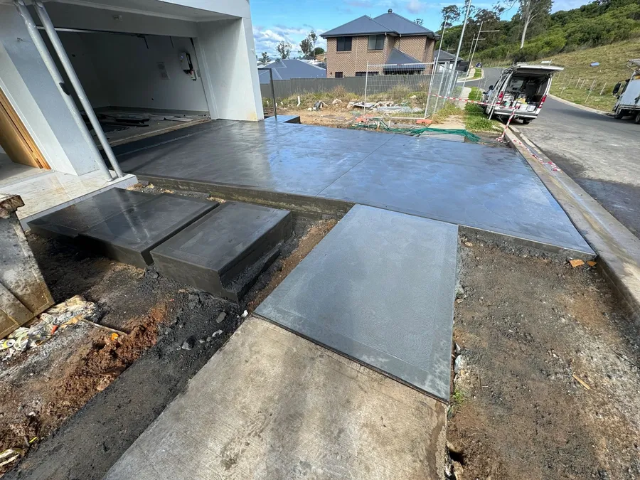 Driveway, Floating Steps and Council Footpath in Cobbity, NSW